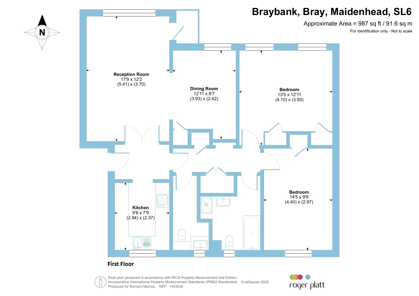 14, Braybank, Maidenhead floorplan