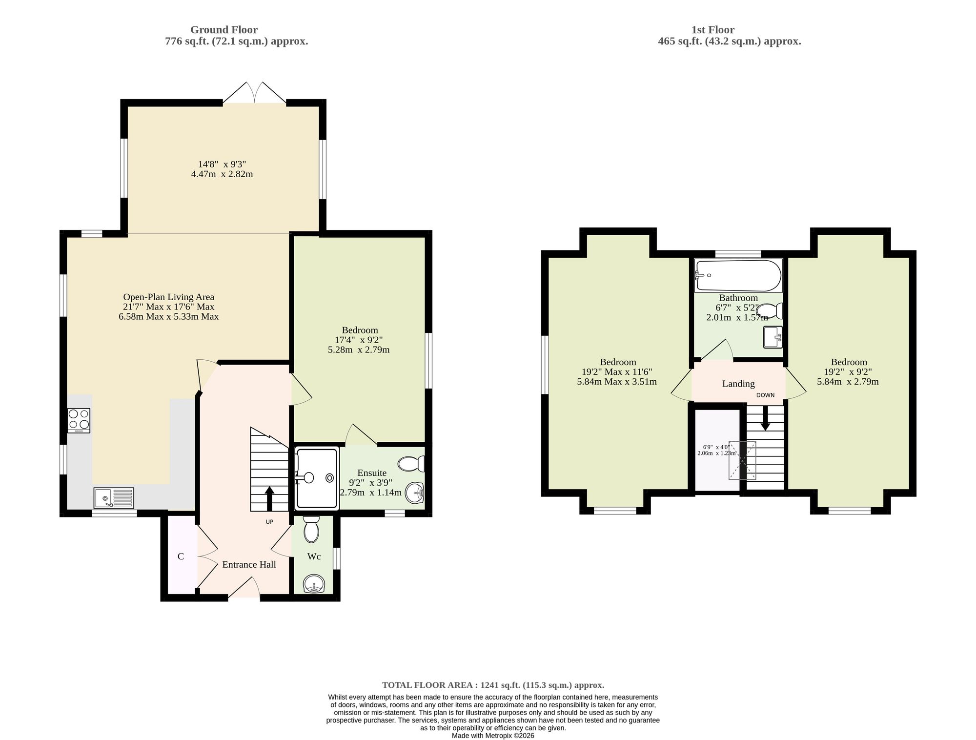 31 Richmond Place, Norwich floorplan