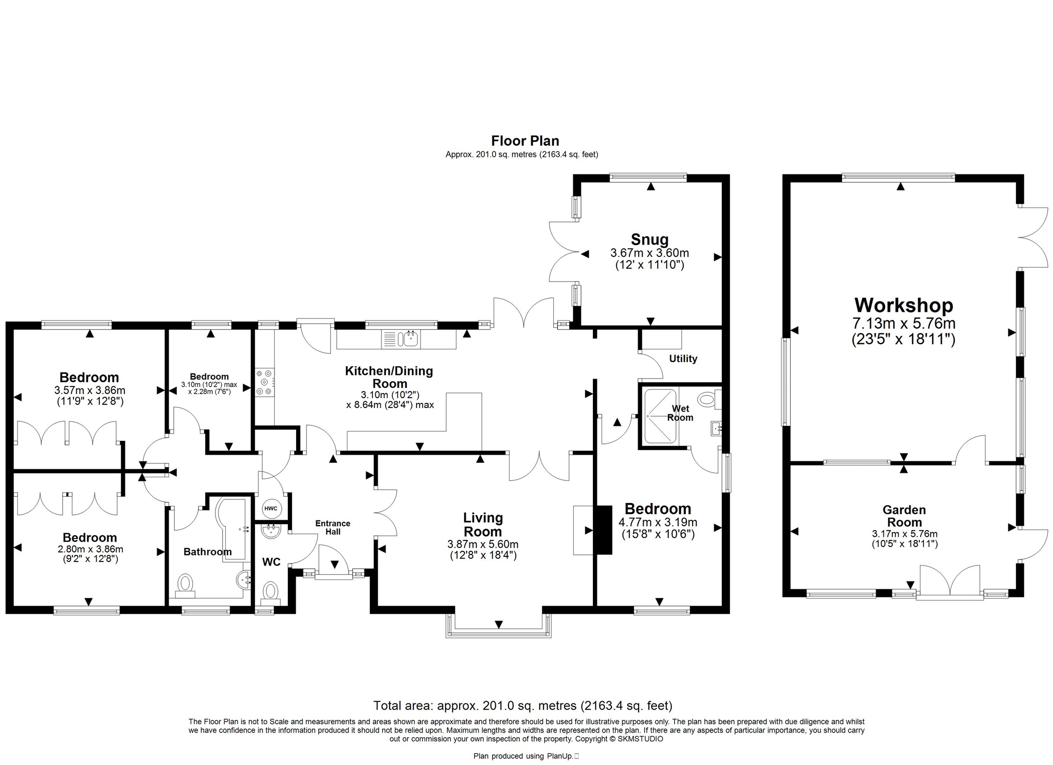 Hawthorns, North Marston Lane, Aylesbury floorplan