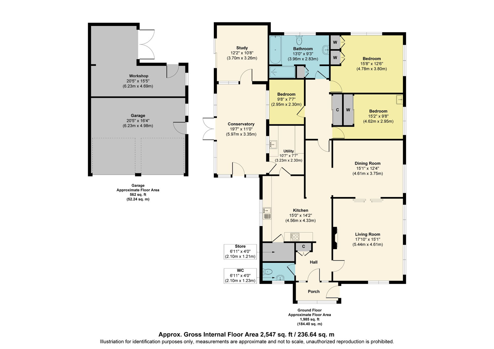74, Savile Road, Leeds floorplan