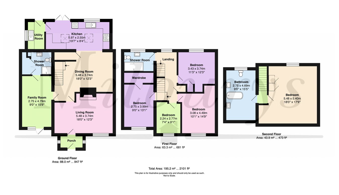 58, Firgrove Crescent, Yate floorplan