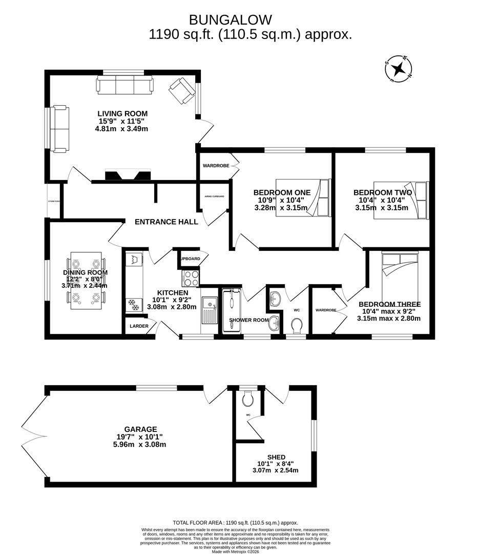 39, Newbury Street, Lambourn floorplan