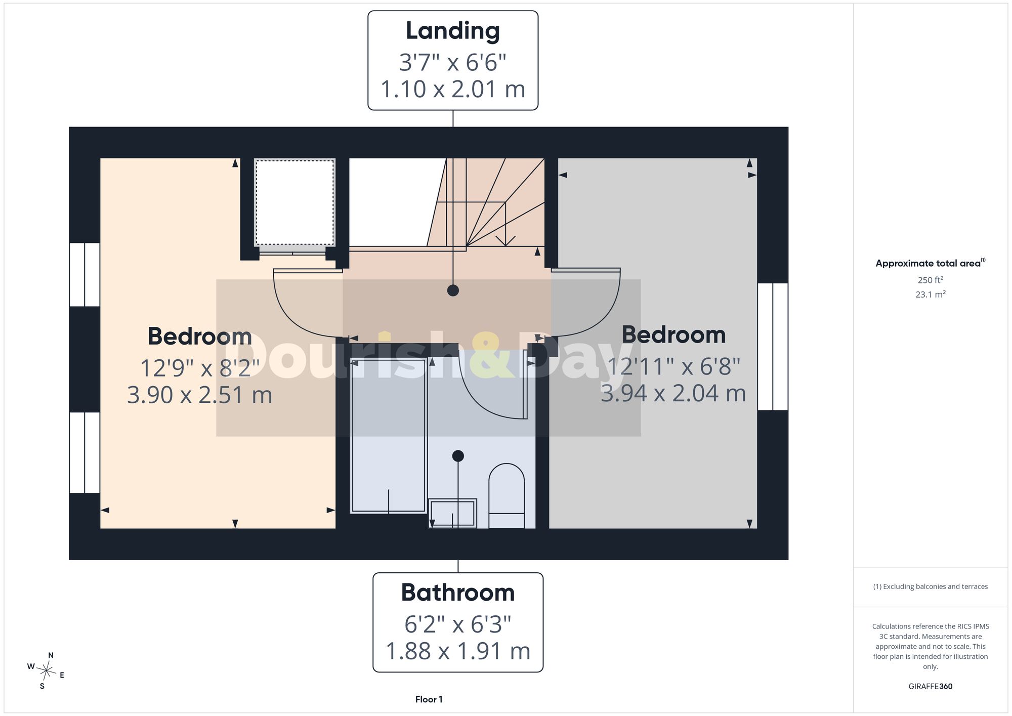 9 Norham Parade, Stafford floorplan
