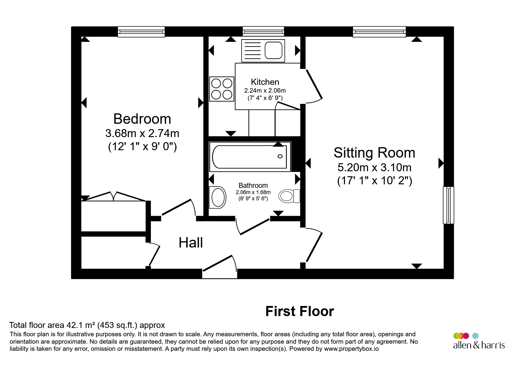 15, Willow Grange, Limborough Road, Wantage floorplan