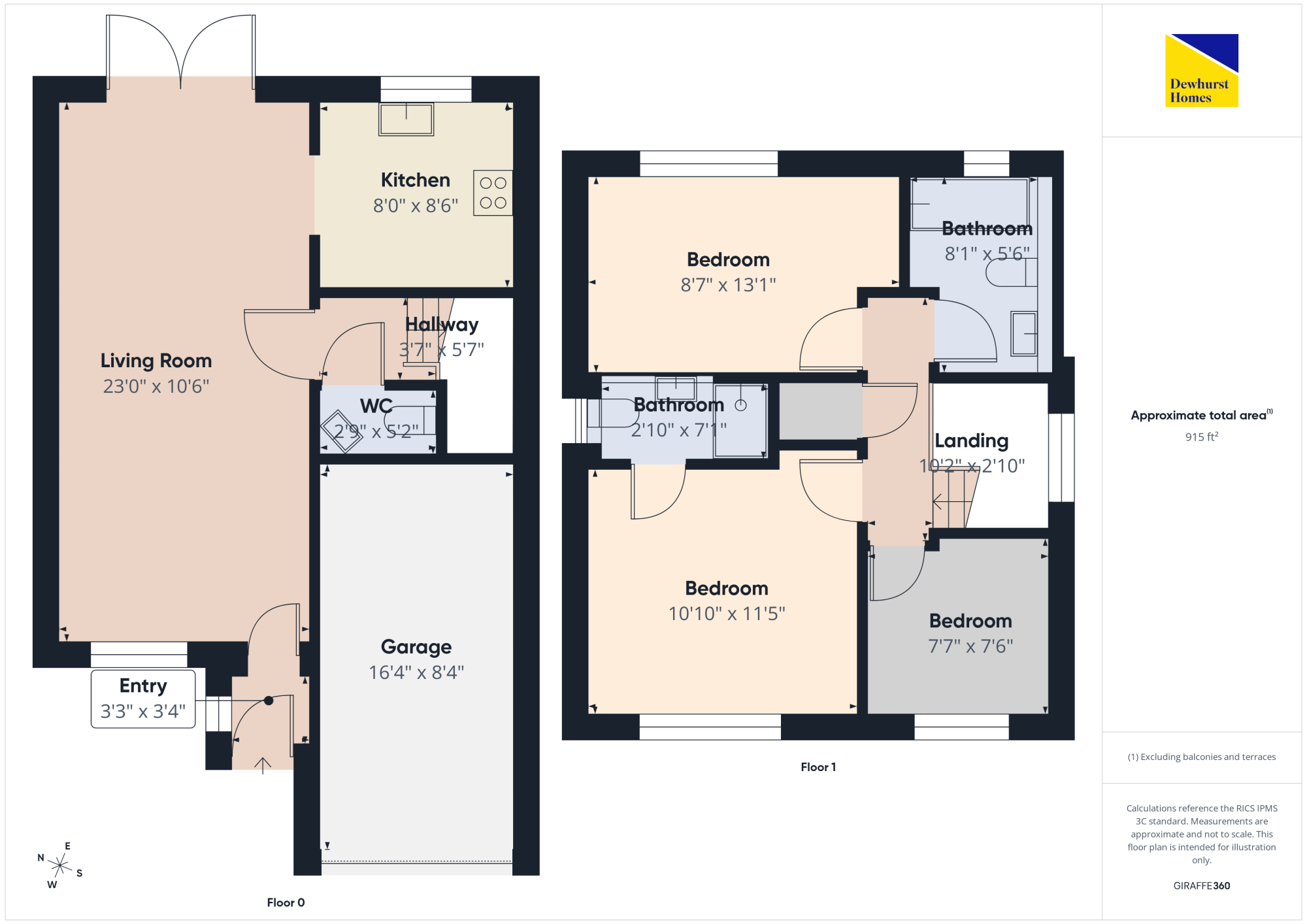 26, Kirkland Drive, Garstang floorplan