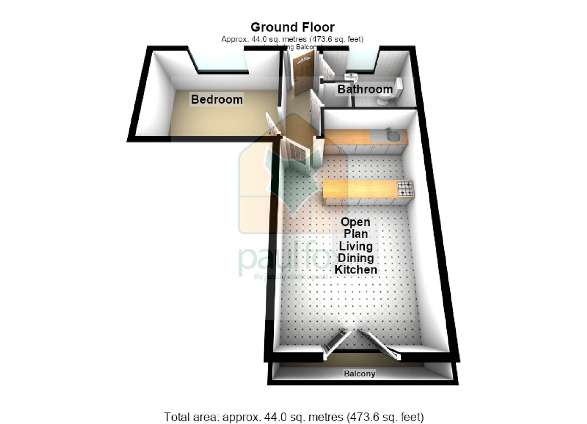 Apt 109, Linea Dunstall Street, Scunthorpe floorplan