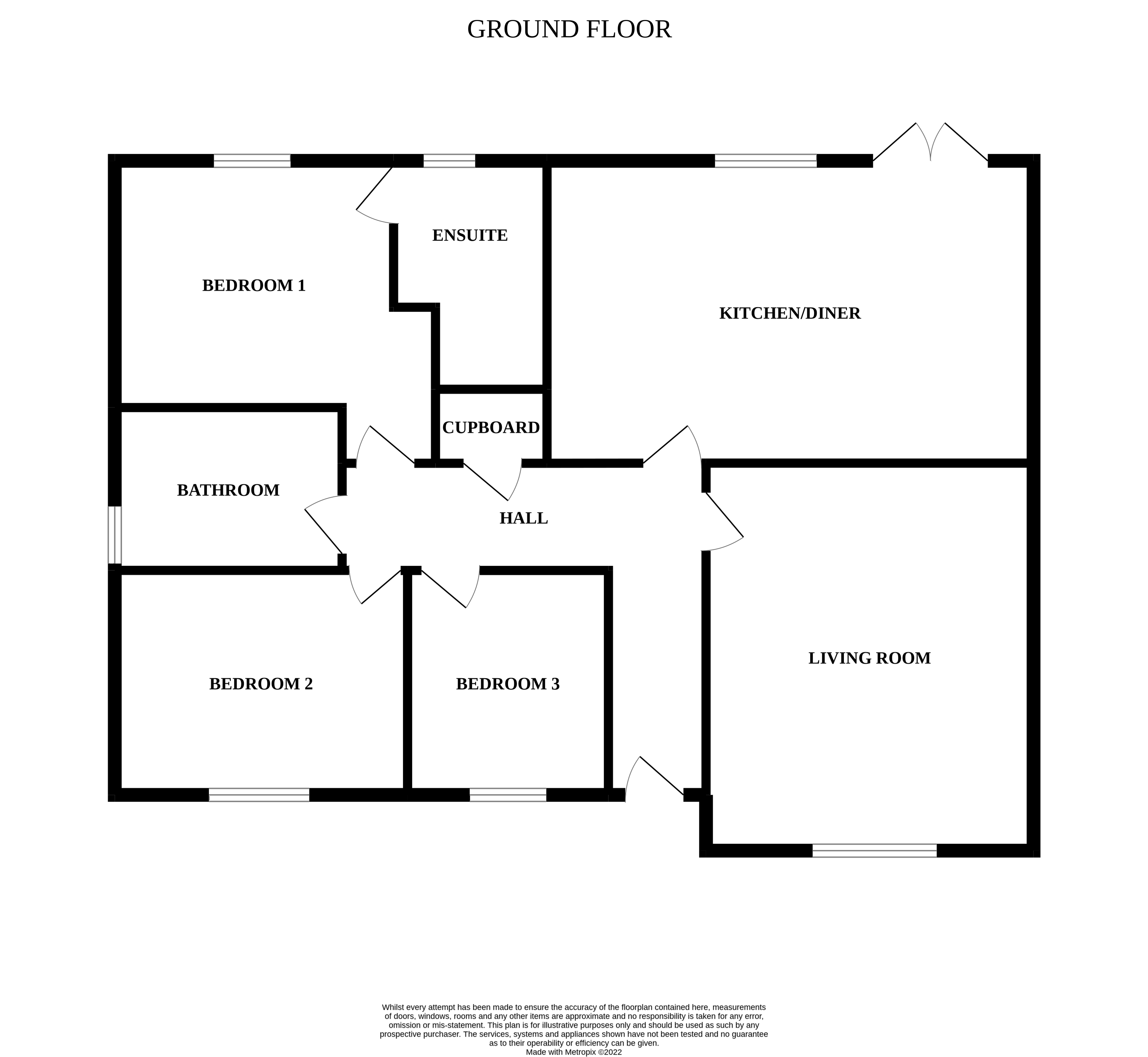 Ormesby Glebe, Hemsby, Great Yarmouth Nr29, 3 Bedroom Detached Bungalow 