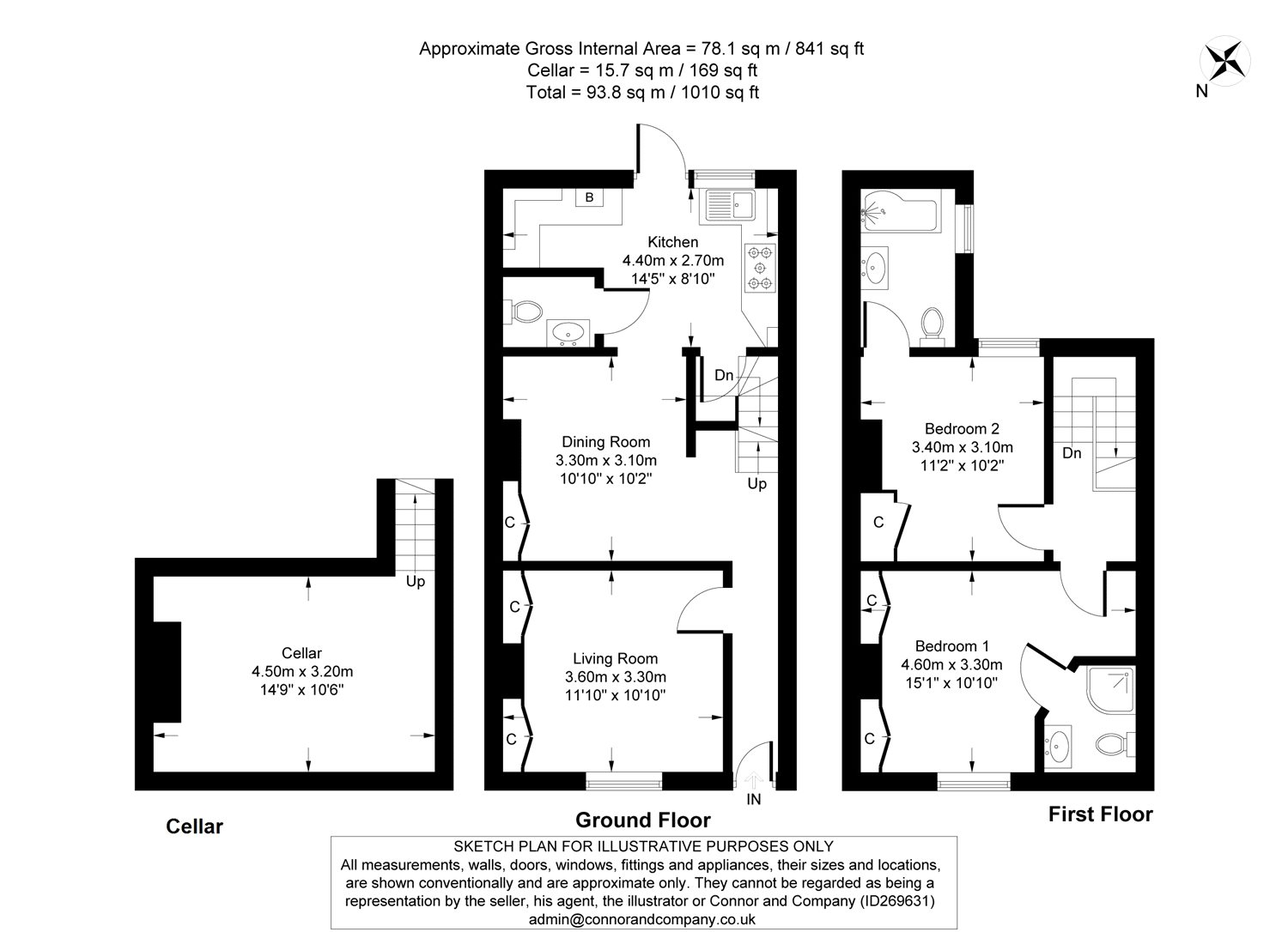 43, Keynsham Street, Gloucestershire floorplan