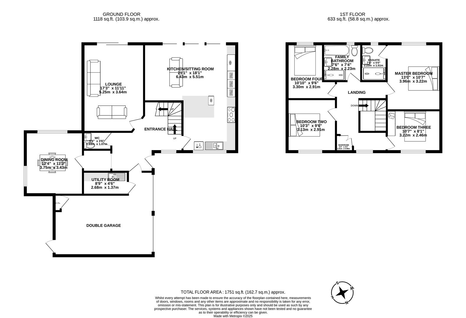 1, The Cedars, Preston floorplan