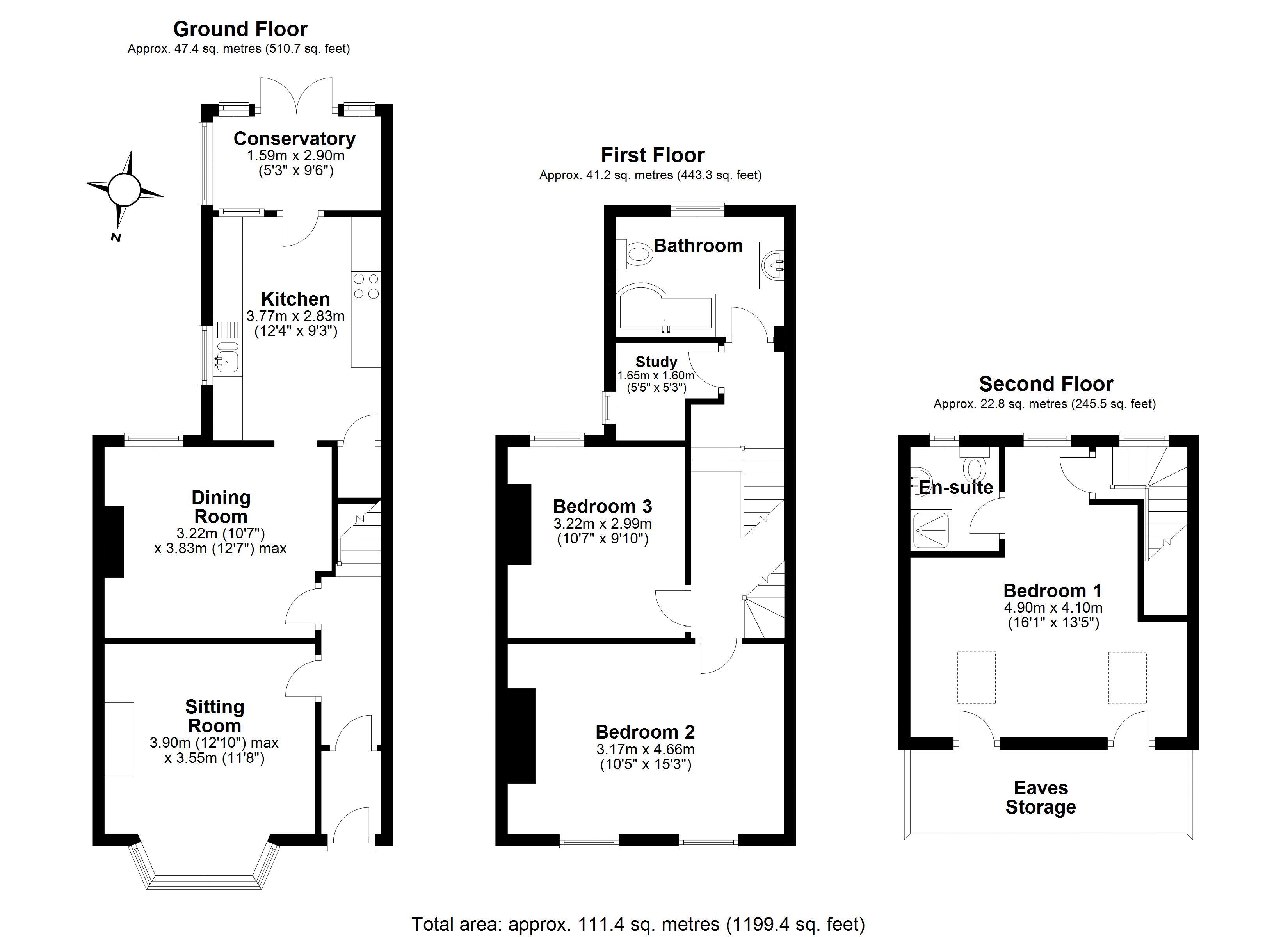 Monks Road, Exeter EX4, 3 bedroom terraced house for sale 61327939
