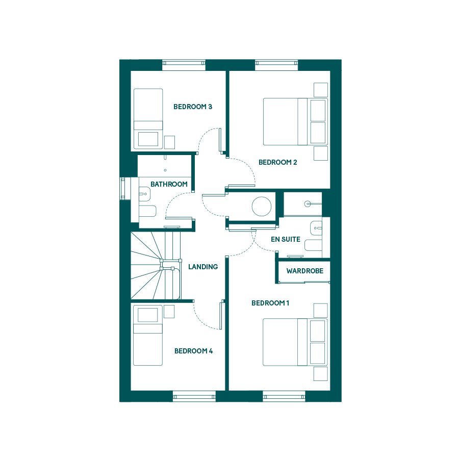 55, The Pastures, Hambleton, North Yorkshire (Inkerman)  floorplan