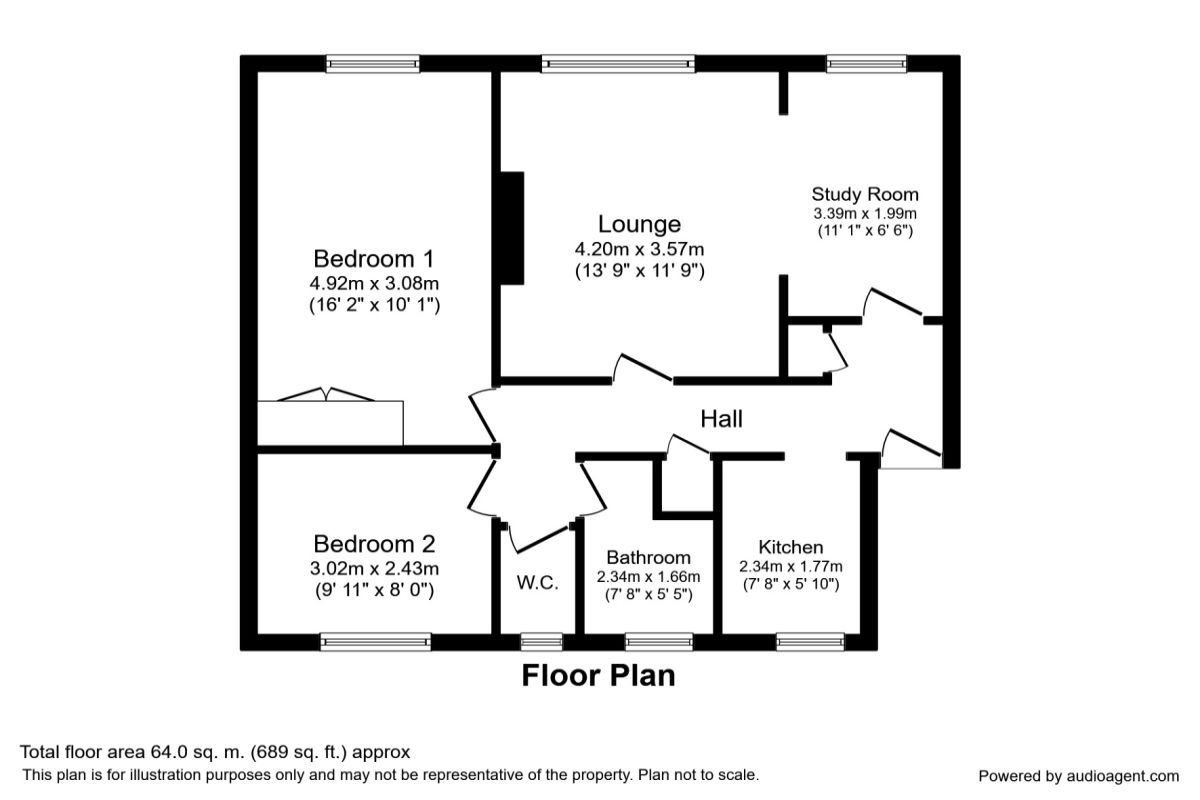 2 Bedrooms Flat to rent in Beckenham Lane, Bromley BR2