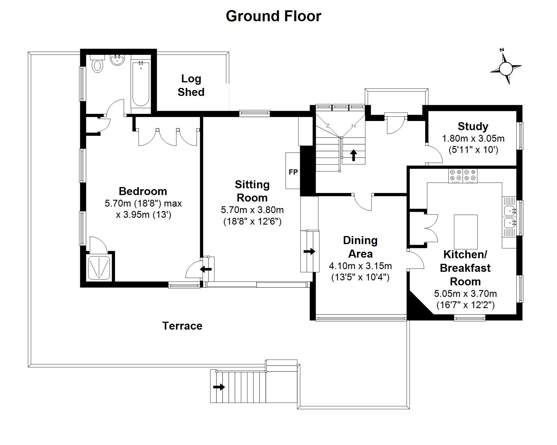 High Gale House, Applethwaite, Keswick, Cumbria CA12, 3 bedroom