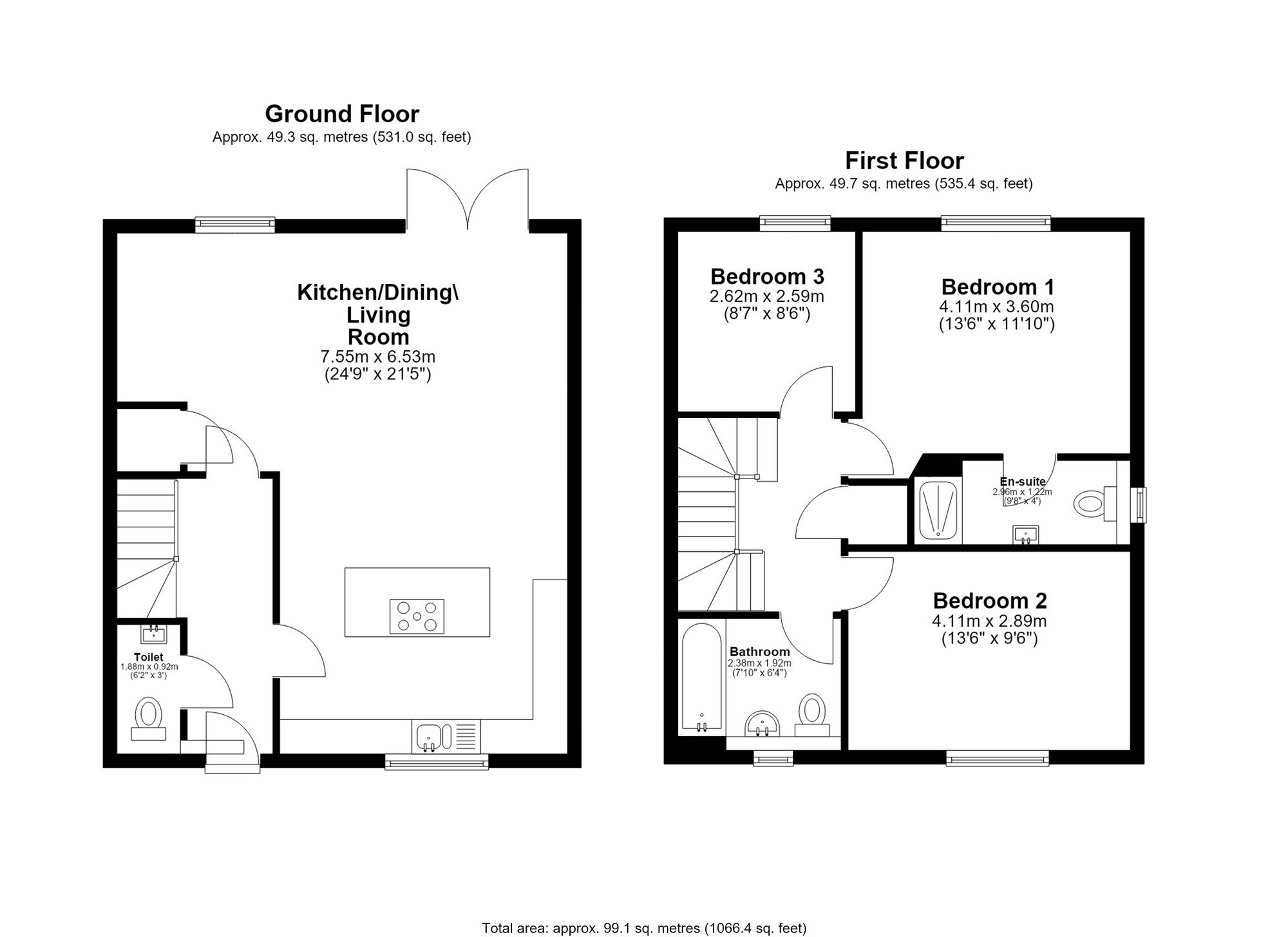 Plot Seven, Chapel Lane, Wicken floorplan