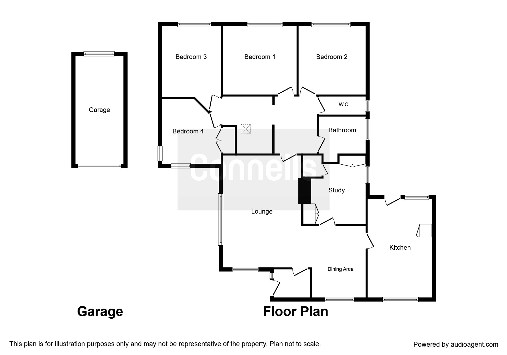 4 Bedrooms Detached bungalow for sale in Winterbourne Earls, Salisbury SP4