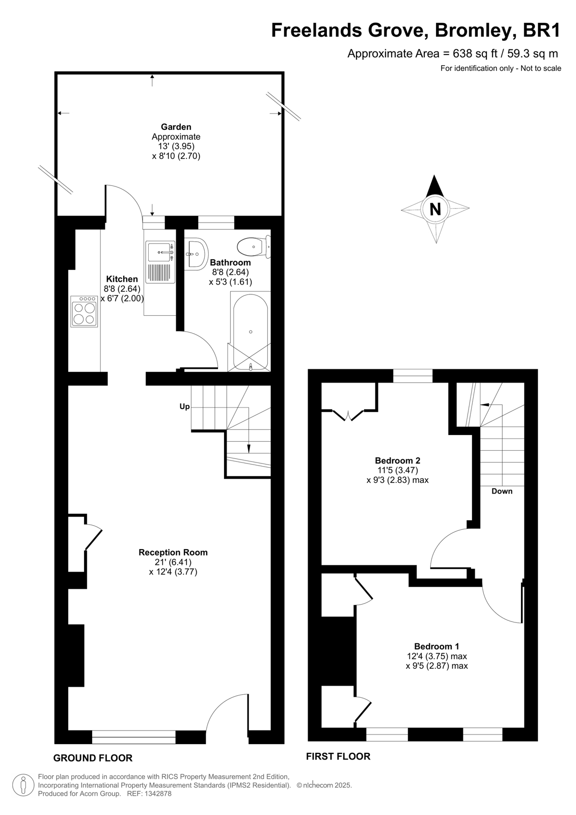 10, Freelands Grove, Bromley floorplan