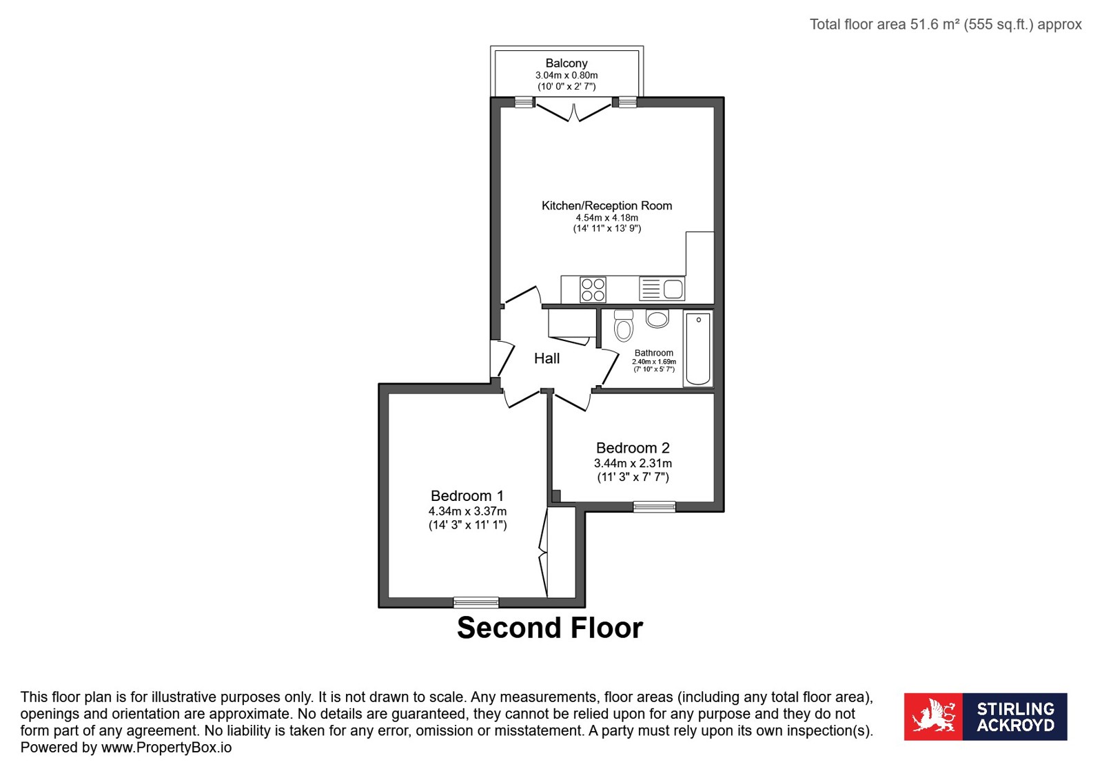 Glaucus Street, London floorplan