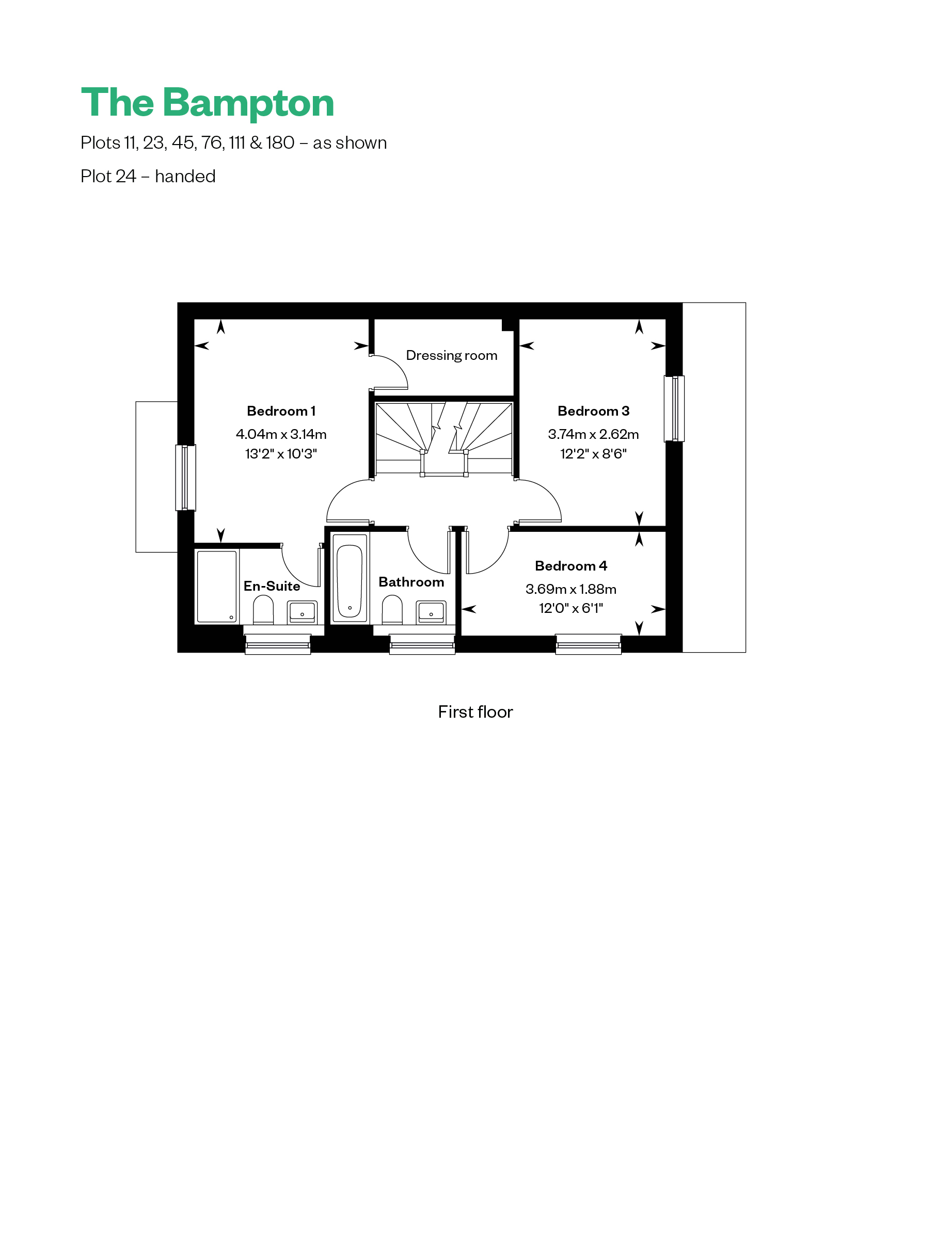 45, Burdock Road Off Of Moat Road, Horsham, Rh12 6Aa floorplan