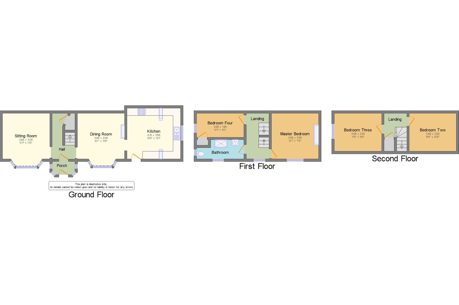 89, Station Road, Hayling Island floorplan