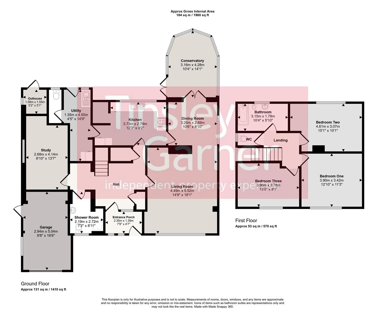 158, Lichfield Road, Stone floorplan