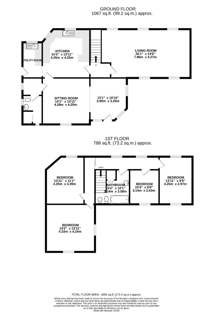 Gardeners Cottage, Bridlington floorplan