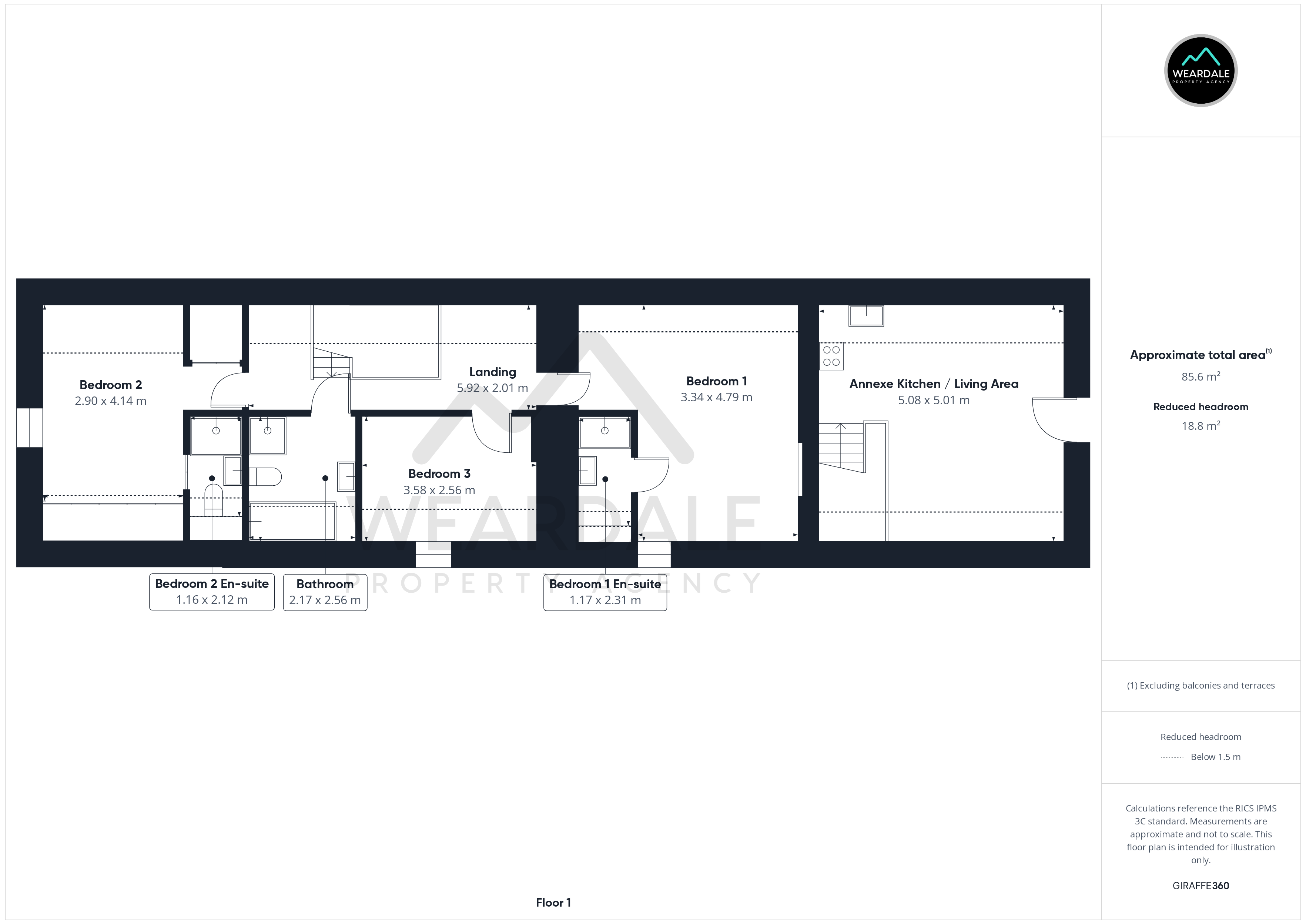 Hill Top, Lanehead, Bishop Auckland floorplan