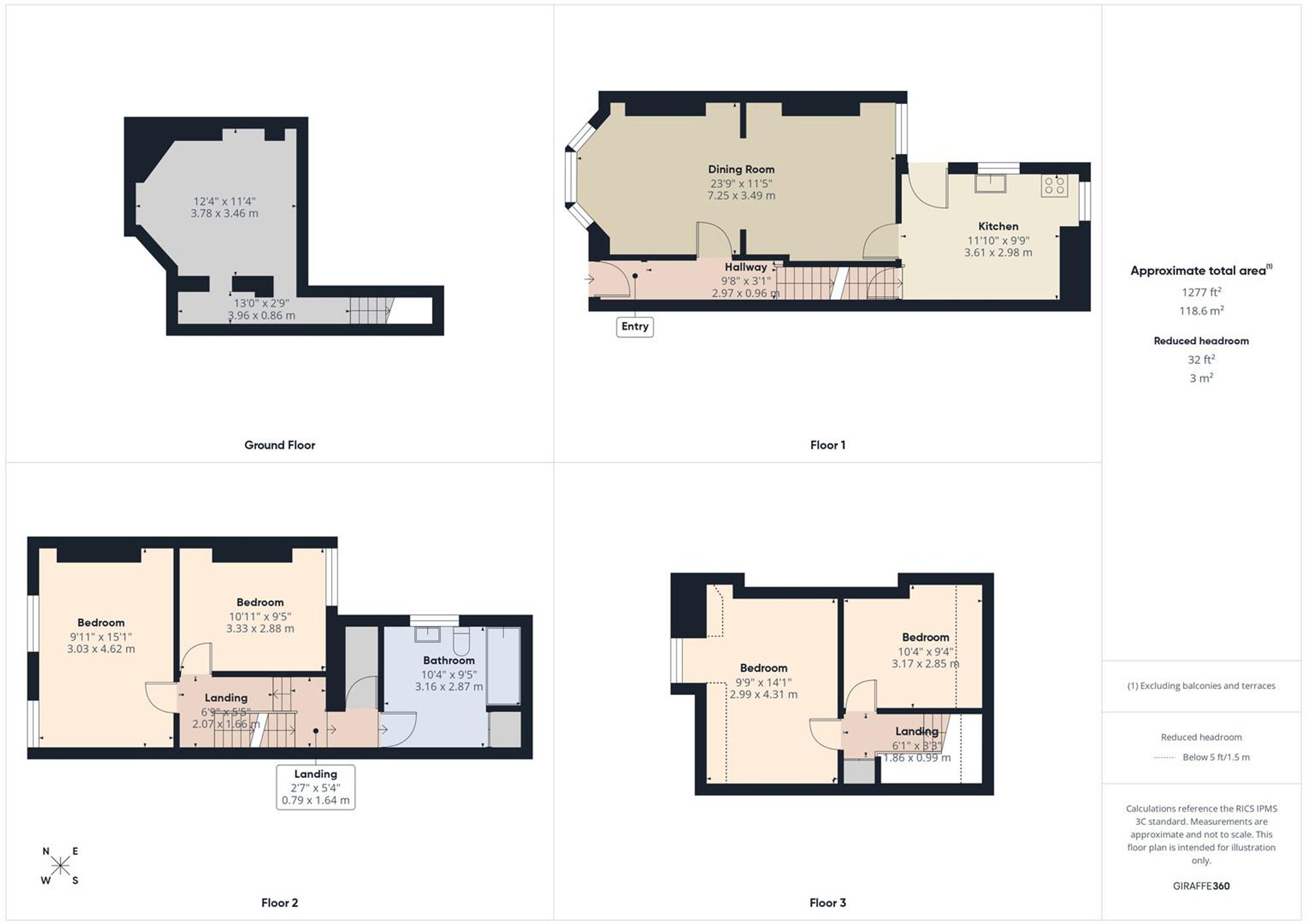 42 Central Drive, Morecambe floorplan