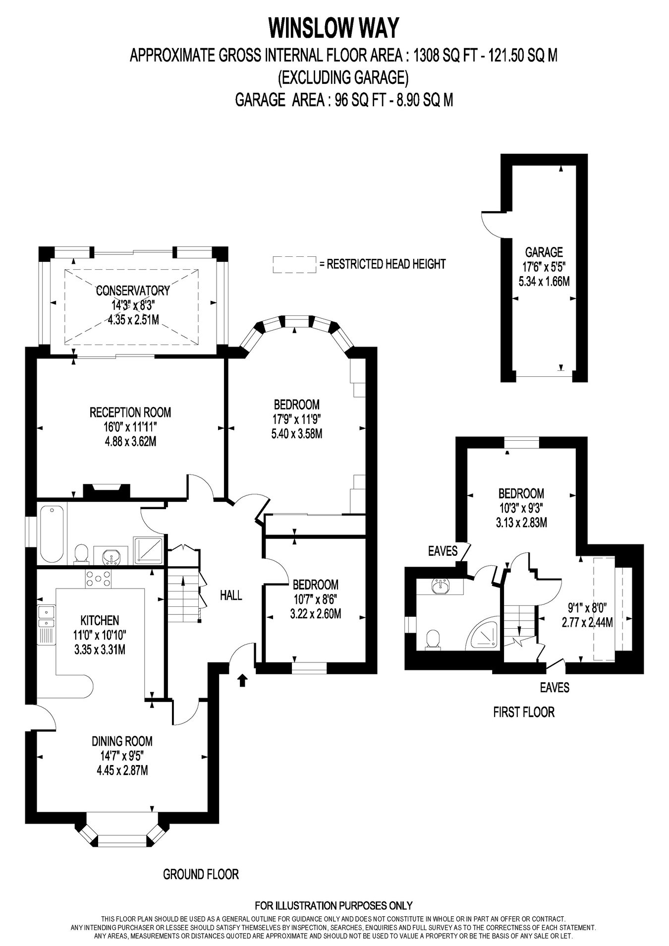 20, Winslow Way, Walton-on-Thames floorplan