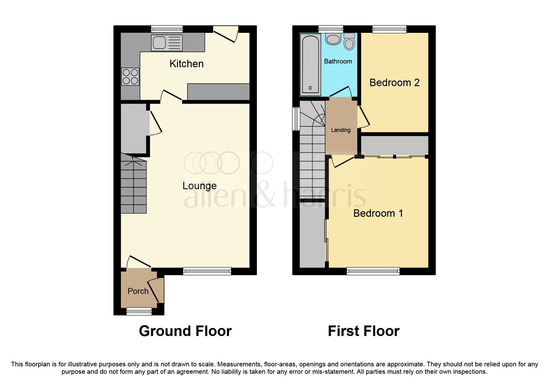 Oakridge Crescent, Paisley PA3, 2 bedroom semidetached house for sale