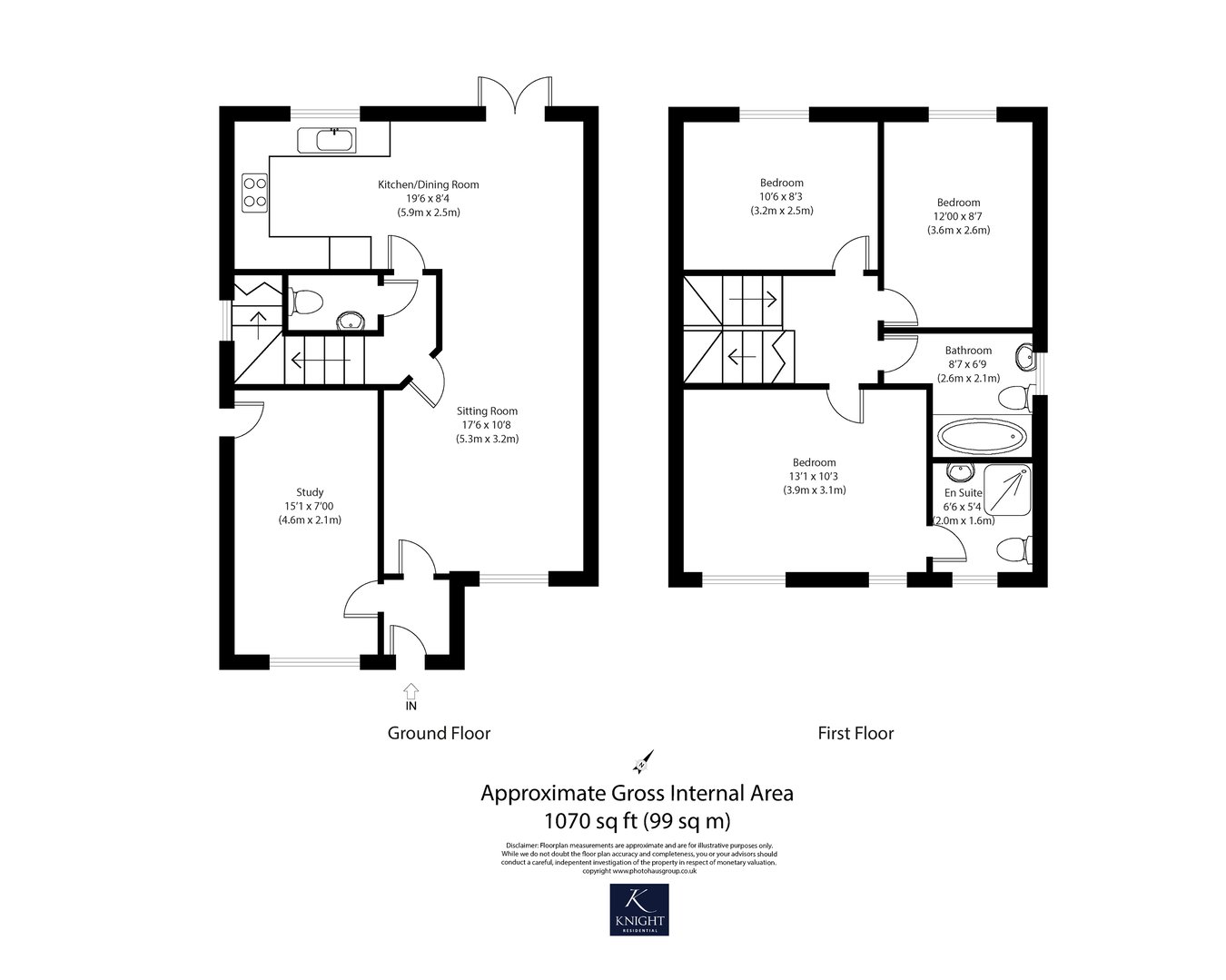 23, Otter Place, Colchester floorplan