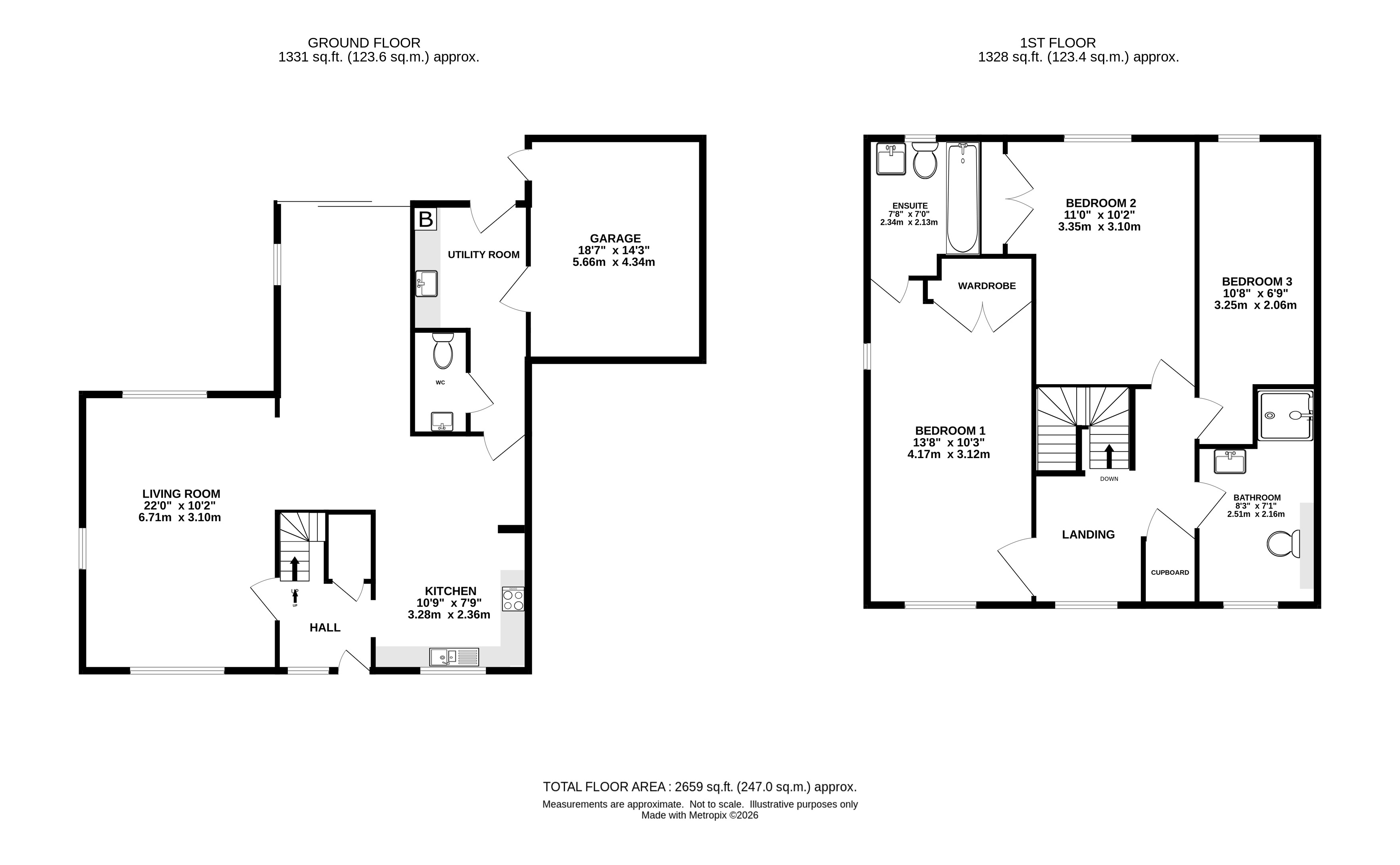 18, Regency Drive, Exeter floorplan