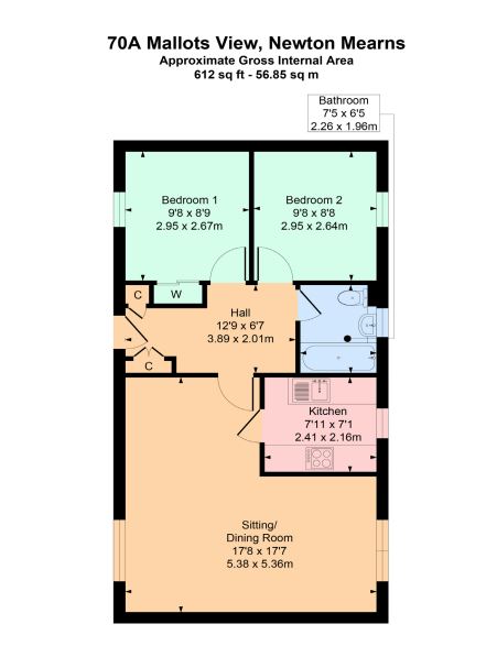 70A, Mallots View, Newton Mearns floorplan