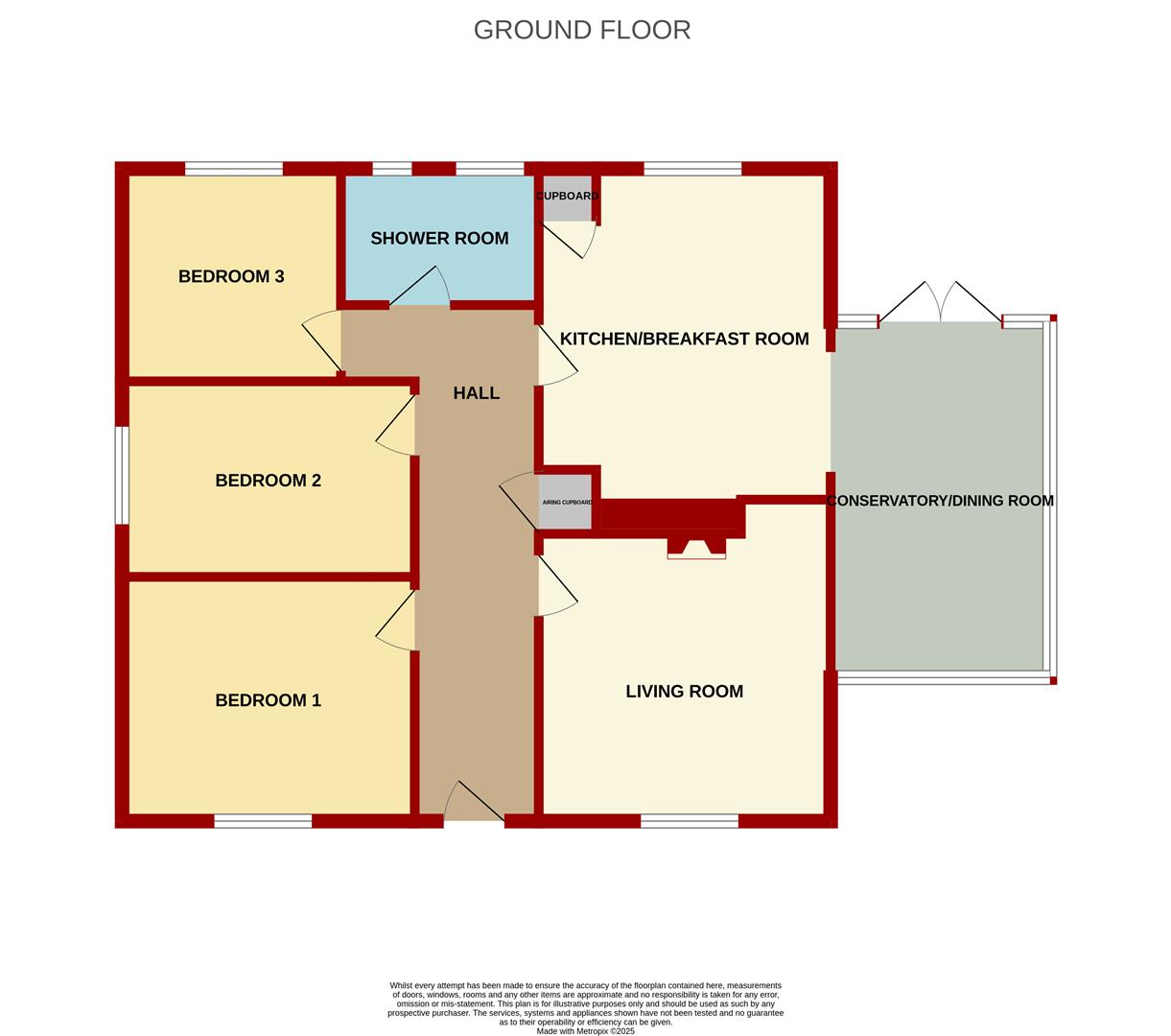 23, Office Road, Cinderford floorplan
