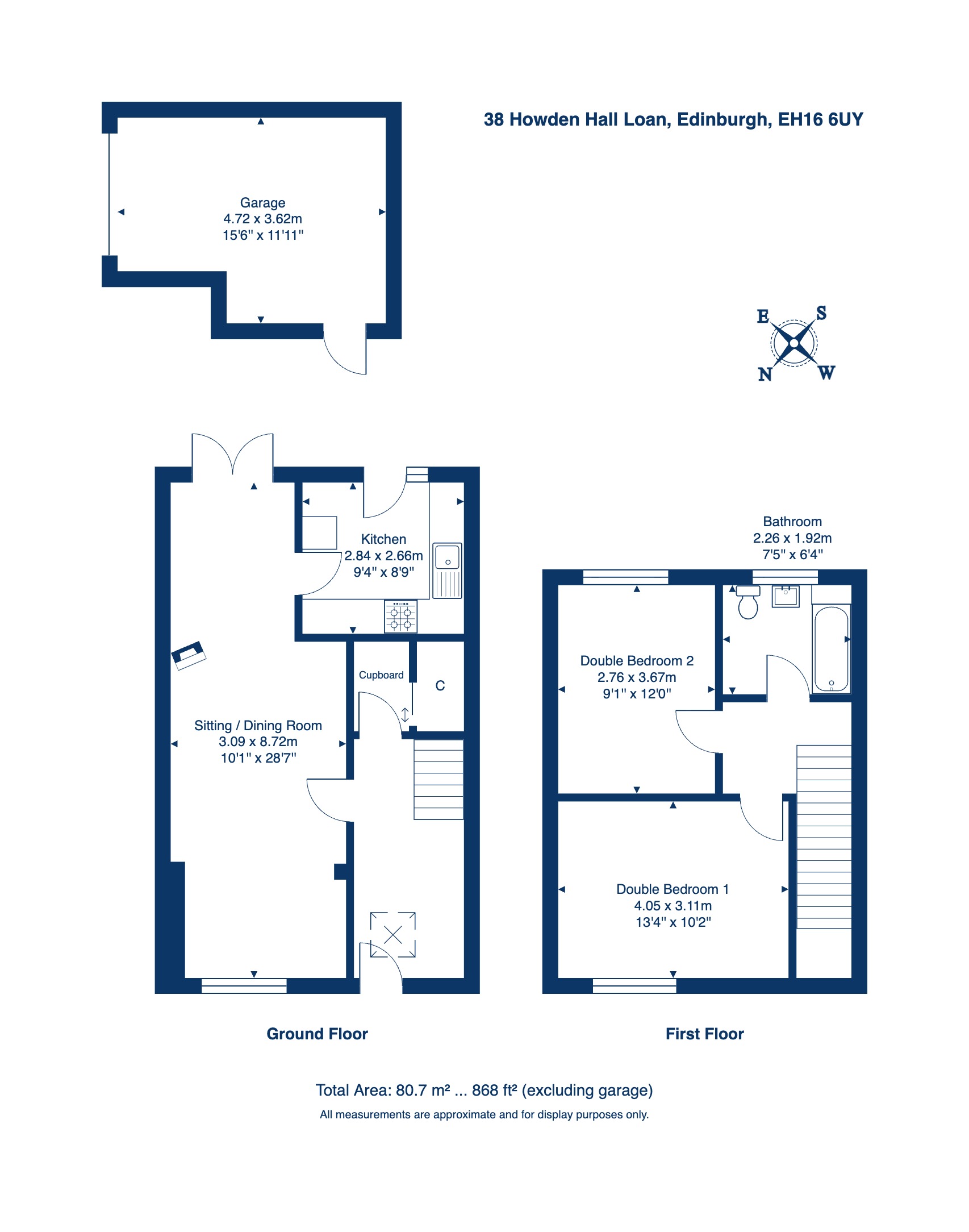 38, Howden Hall Loan, EDINBURGH floorplan