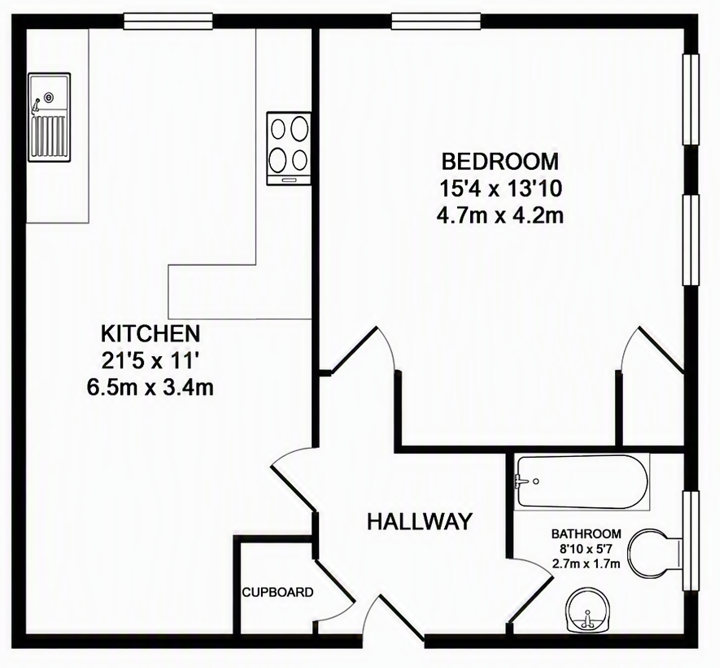 135a,, Lynchford Road, Hampshire floorplan