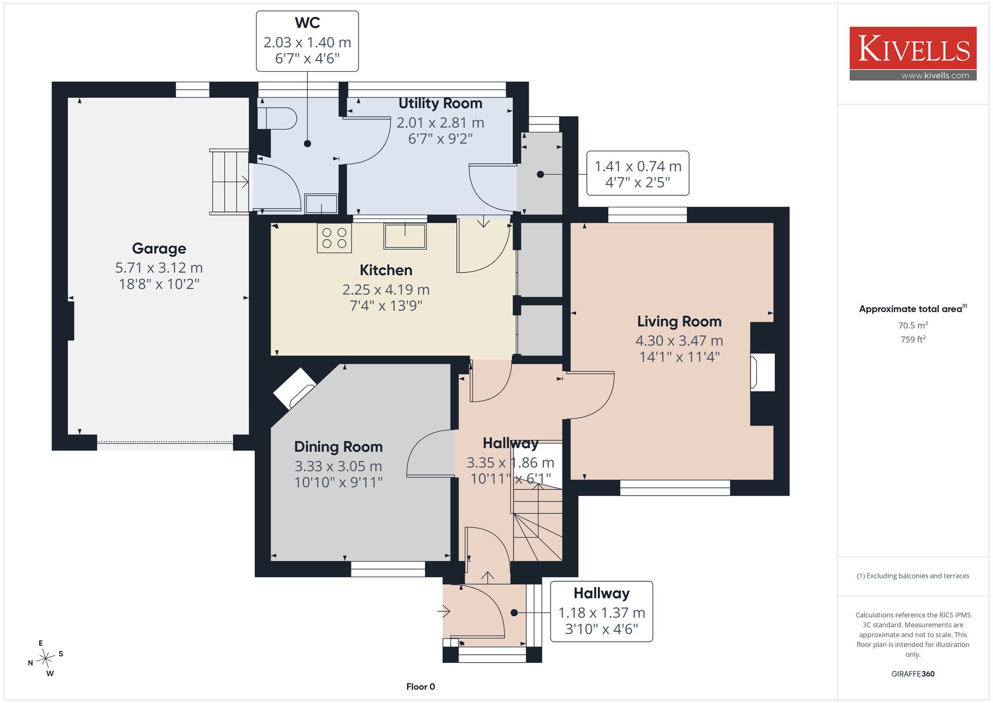 4 Chantry Park, Callington floorplan