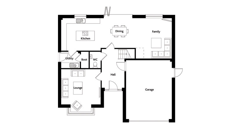 5 Bedrooms Detached house for sale in Coming Soon The 5 Bed Pennard, Summerland Lane, Newton, Swansea SA3