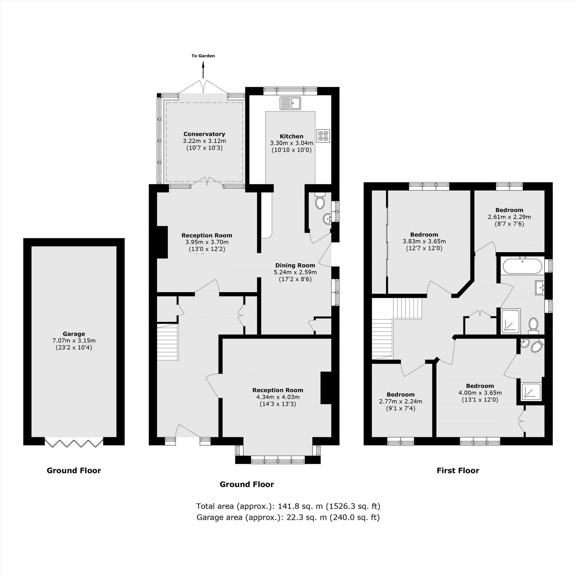 7, Kenilworth Road, Ashford floorplan