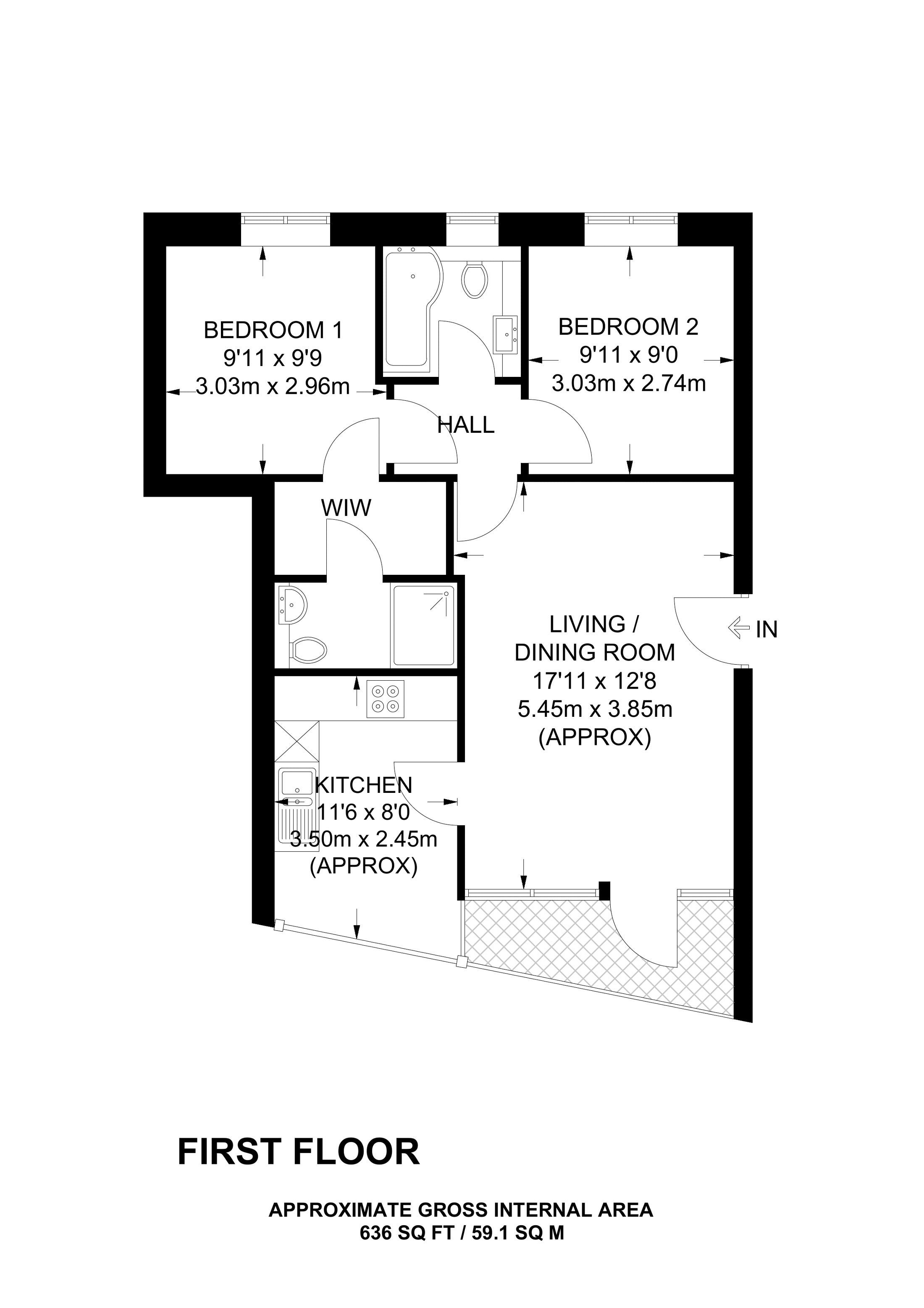 2 Bedrooms Flat to rent in Tregenna Court, Wembley HA0