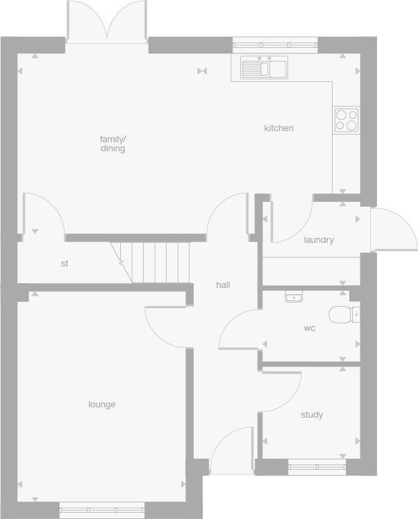9, Leicester Road, Countesthorpe floorplan