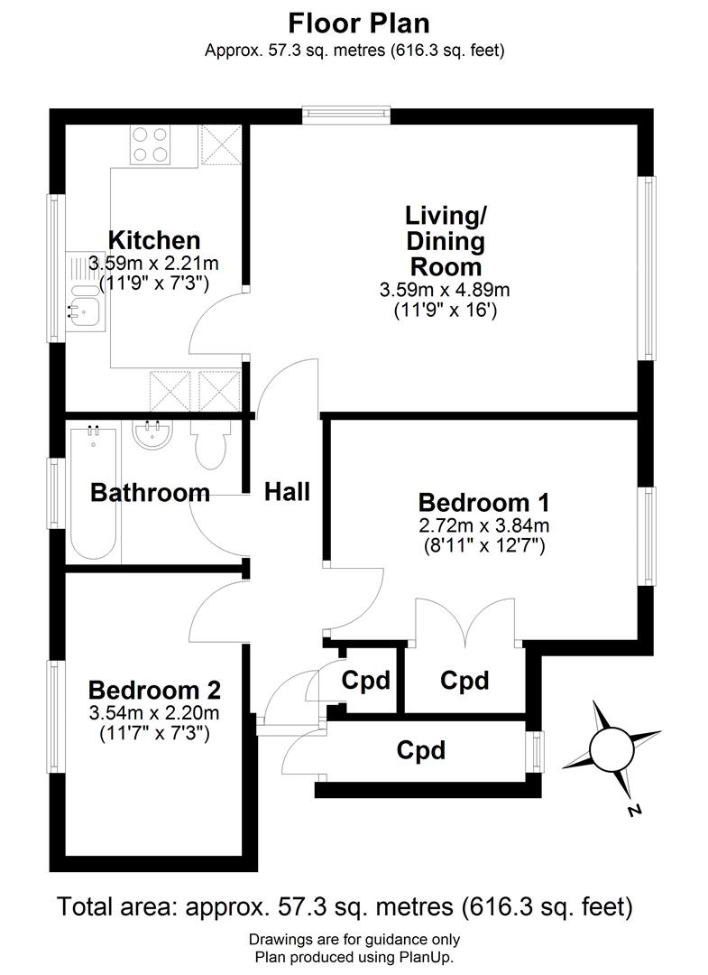 Lilac Court, Cambridge, CB1 floorplan