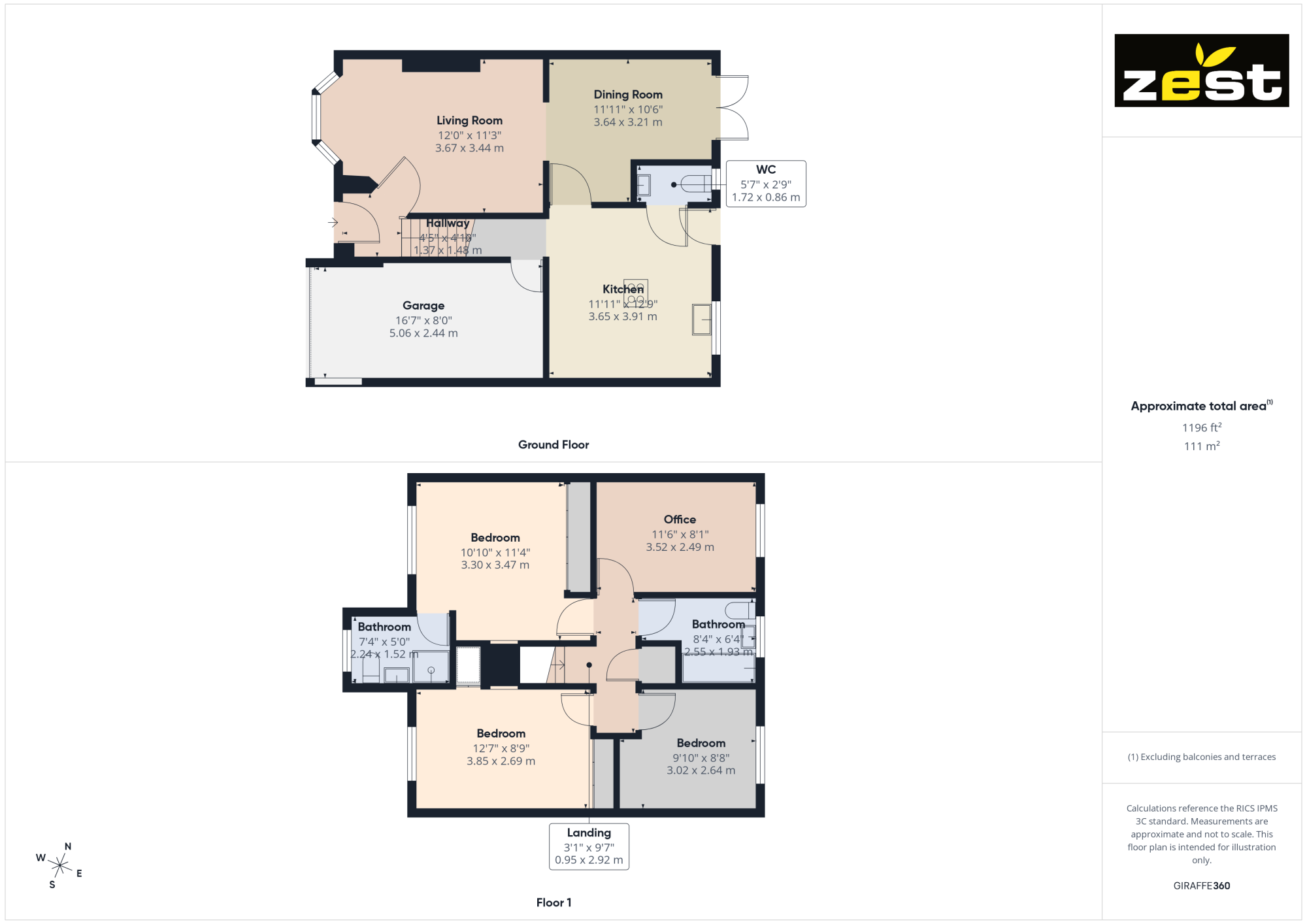19, Heatherwood Court, Hull floorplan