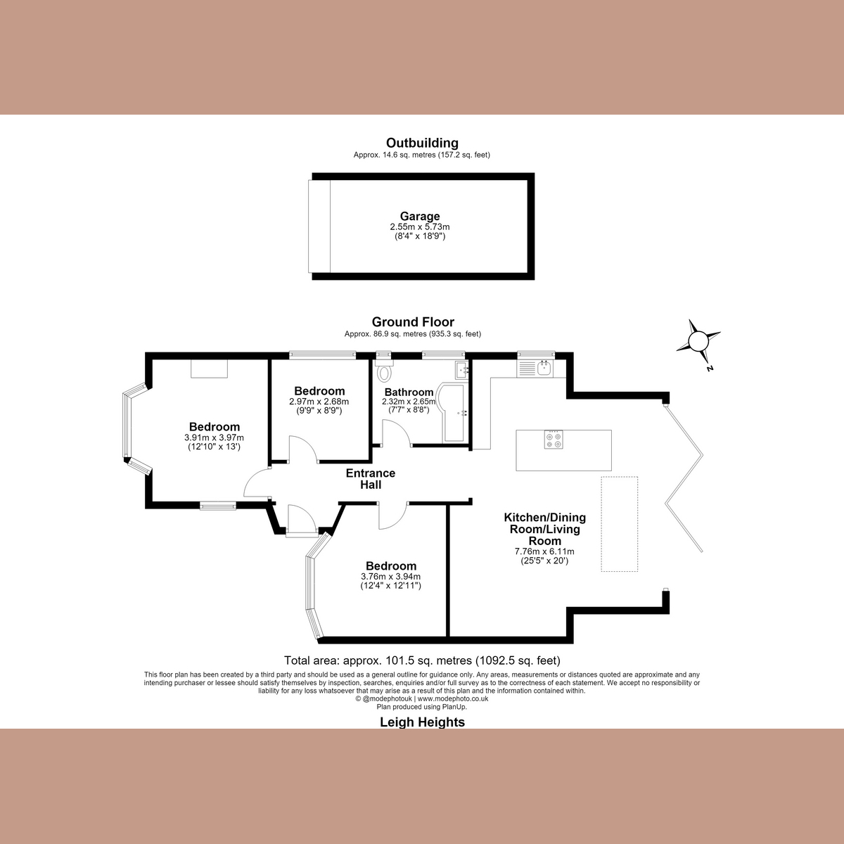 19, Leigh Heights Hadleigh, Hadleigh floorplan