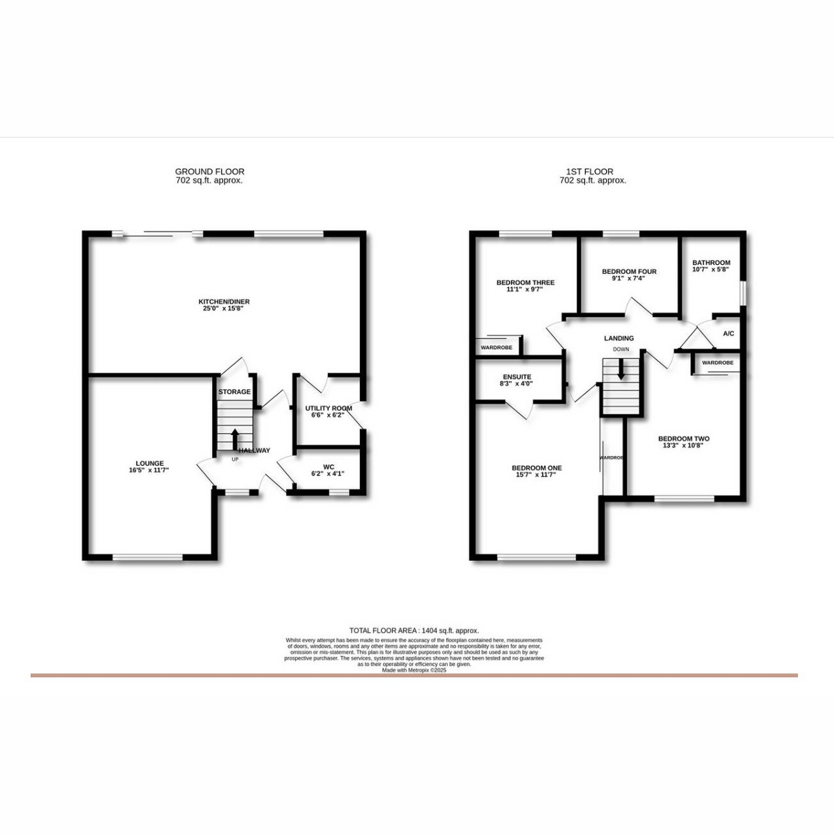 70, Rose Street, Thundersley, Benfleet floorplan