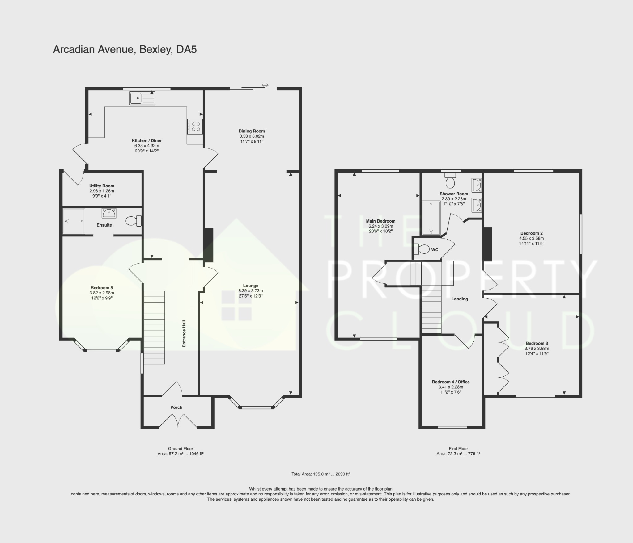 68 Arcadian Avenue, Bexley, Kent floorplan