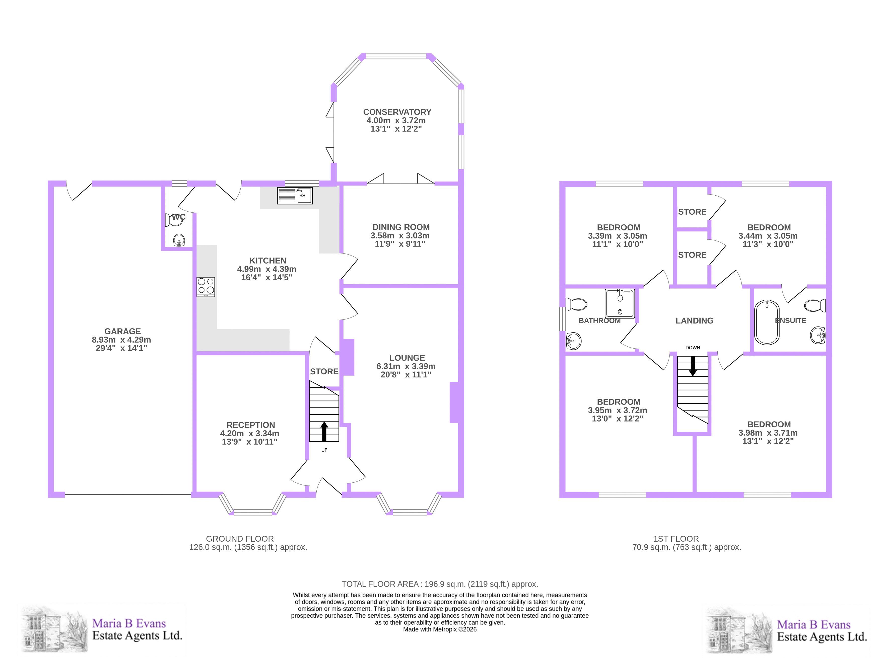 197, Liverpool Road, Ormskirk floorplan