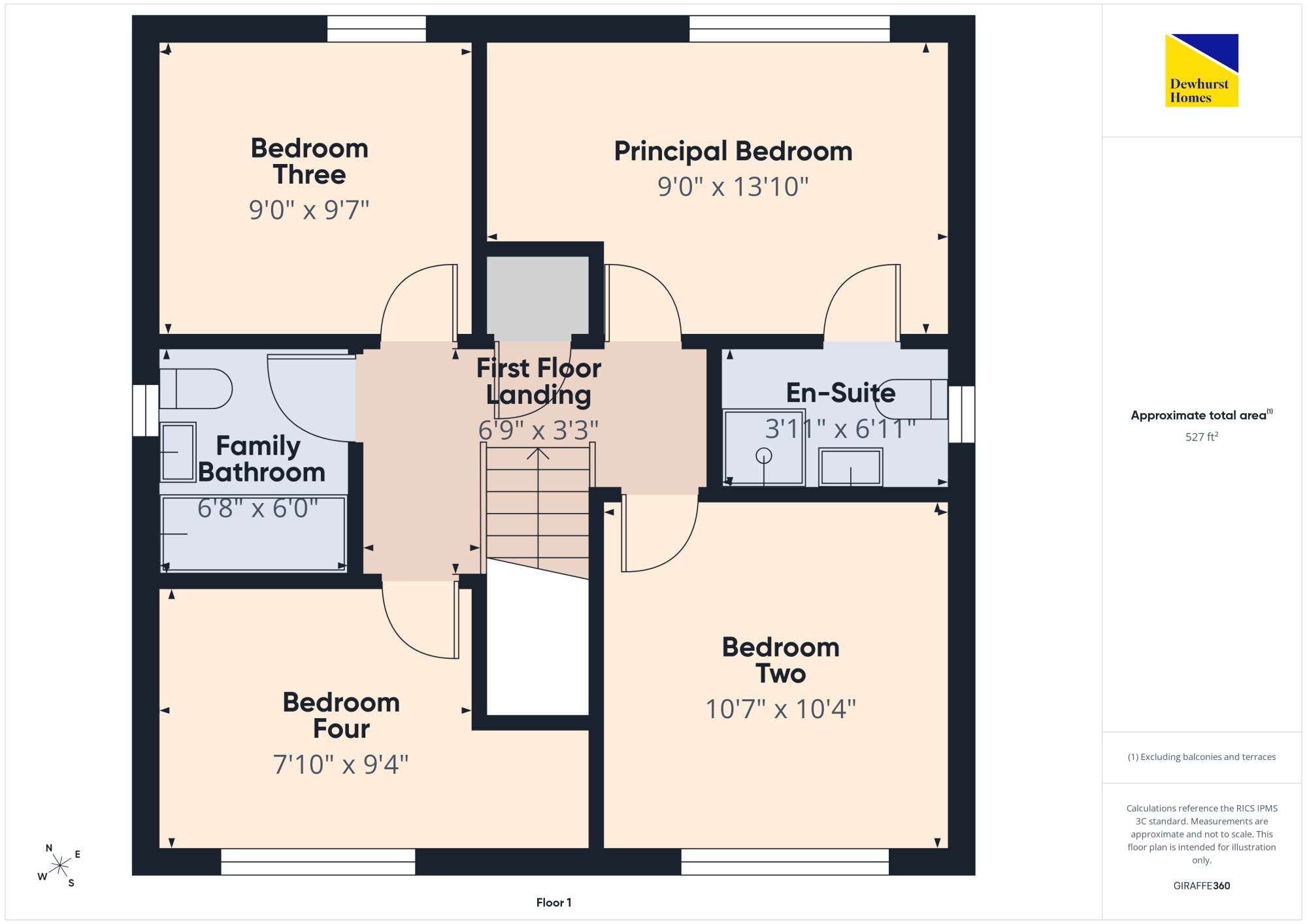 Lynfield,, Neville Street, Longridge floorplan
