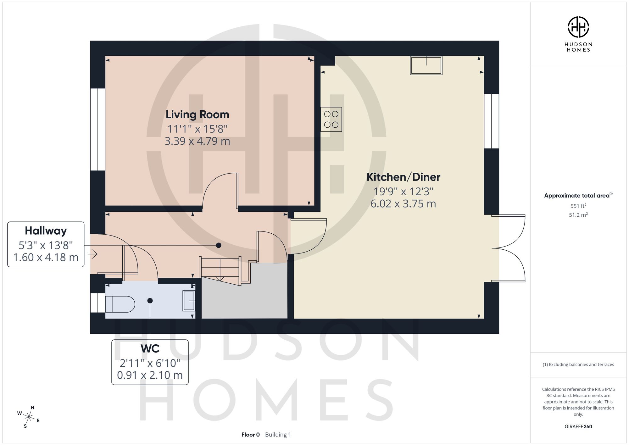 21 Bowland Close, Huntingdon floorplan
