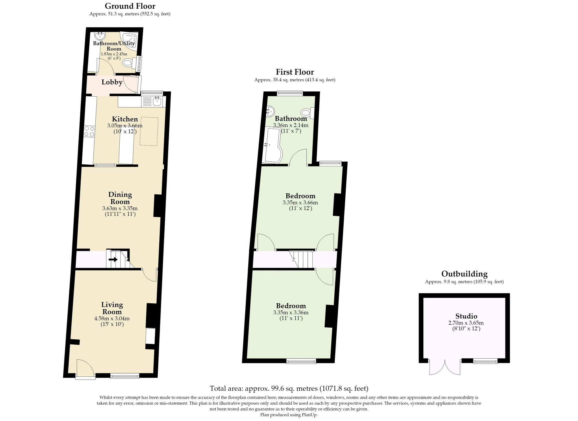 21 Chester Street, Norwich floorplan