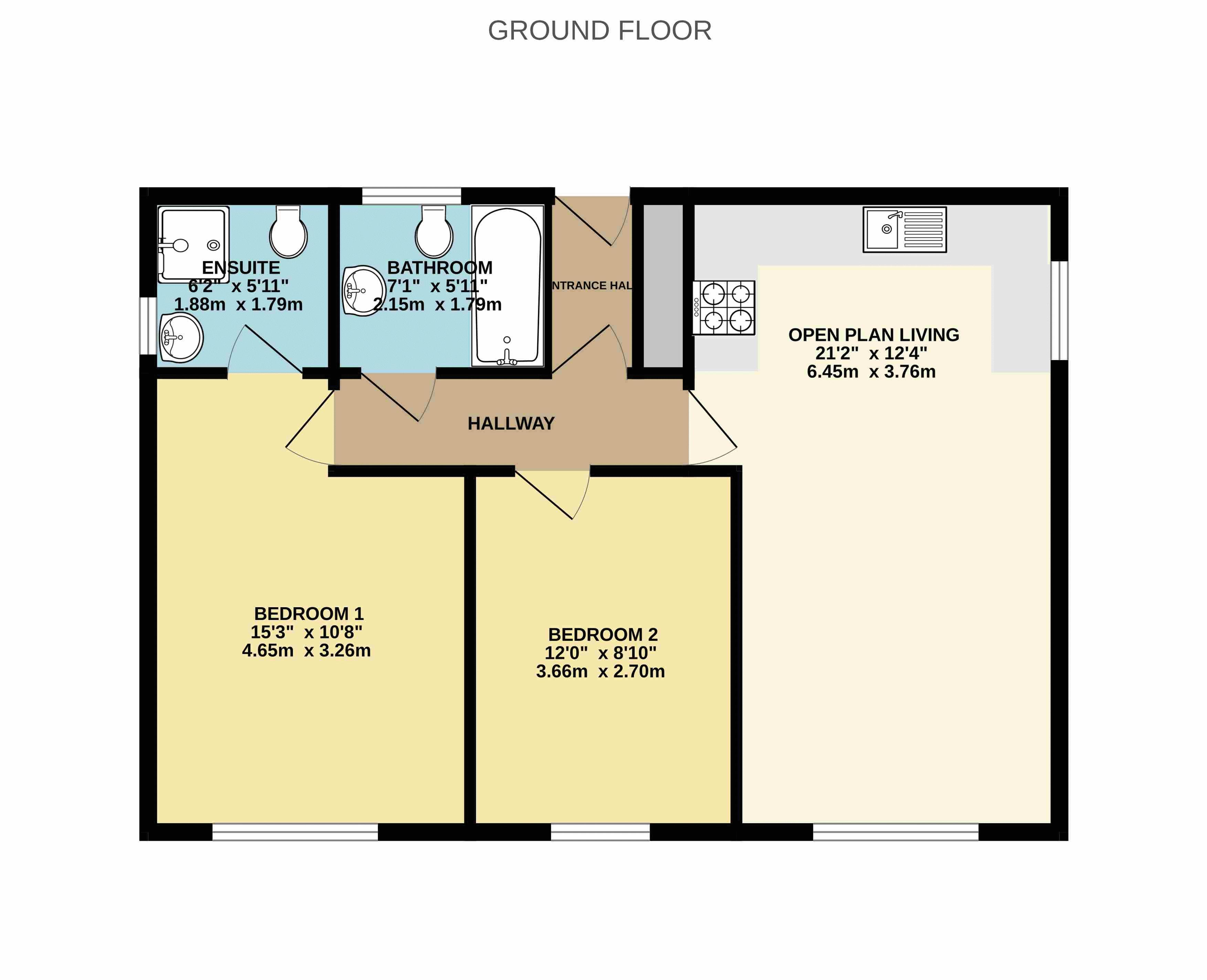 5, Blenheim Square, Lincoln floorplan